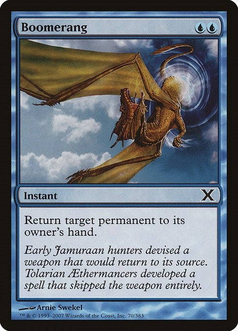 Image for Boomerang (70) - Magic: The Gathering