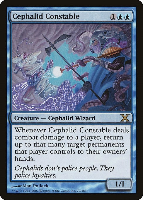 Image for Cephalid Constable (72) - Magic: The Gathering