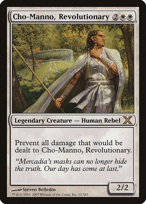 Image for Cho-Manno, Revolutionary (12) - Magic: The Gathering