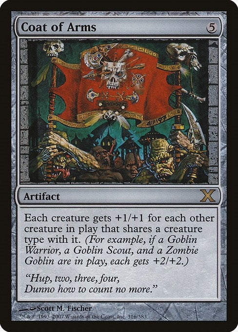 Image for Coat of Arms (316) - Magic: The Gathering