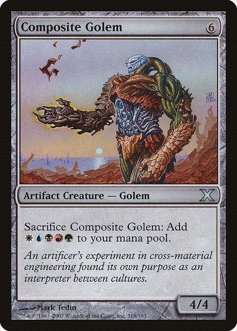 Image for Composite Golem (318) - Magic: The Gathering