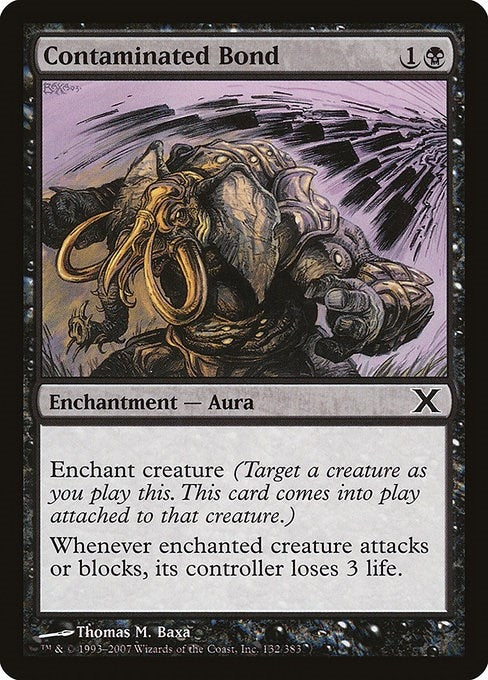Image for Contaminated Bond (132) - Magic: The Gathering