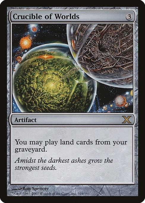 Image for Crucible of Worlds (319) - Magic: The Gathering
