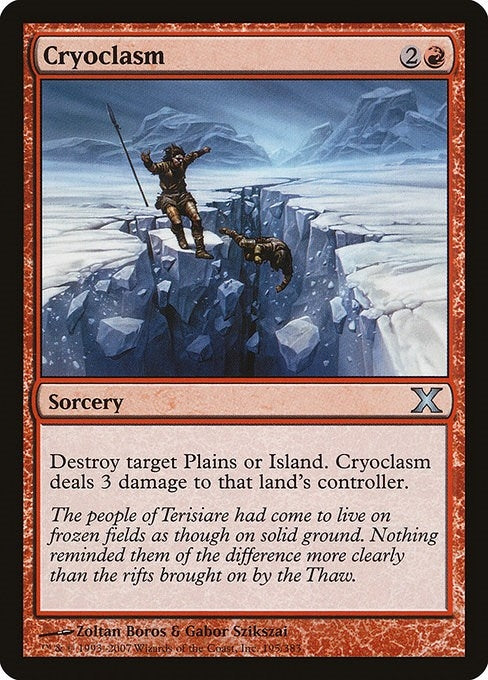 Image for Cryoclasm (195) - Magic: The Gathering