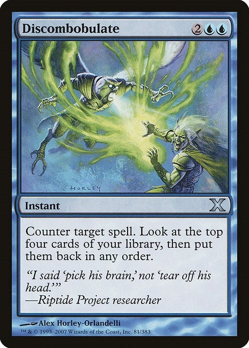 Image for Discombobulate (81) - Magic: The Gathering
