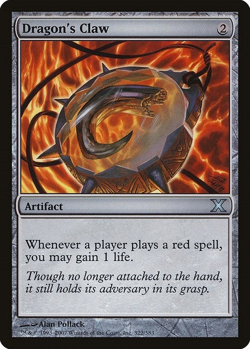 Image for Dragon's Claw (322) - Magic: The Gathering