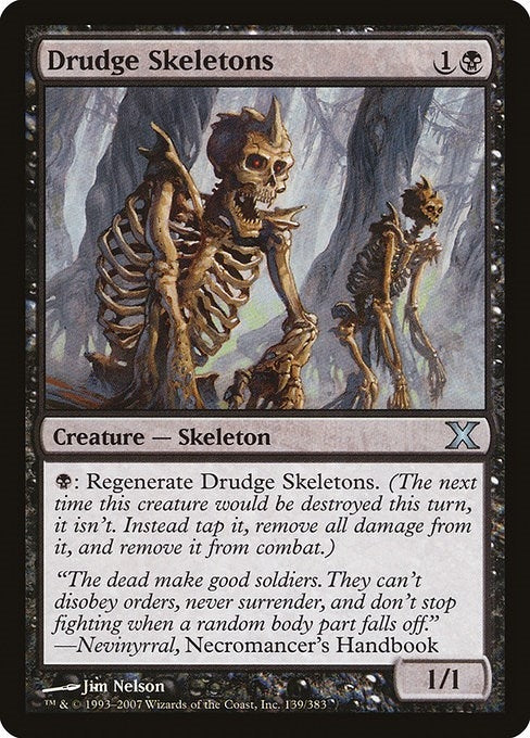Image for Drudge Skeletons (139) - Magic: The Gathering