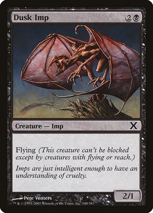 Image for Dusk Imp (140) - Magic: The Gathering