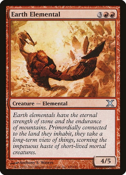Image for Earth Elemental (199) - Magic: The Gathering