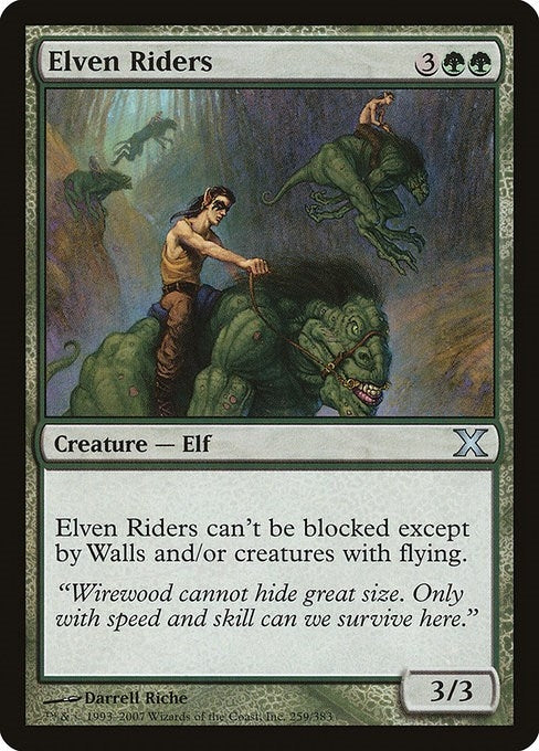 Image for Elven Riders (259) - Magic: The Gathering