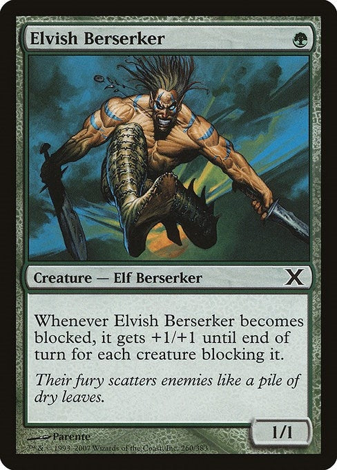 Image for Elvish Berserker (260) - Magic: The Gathering
