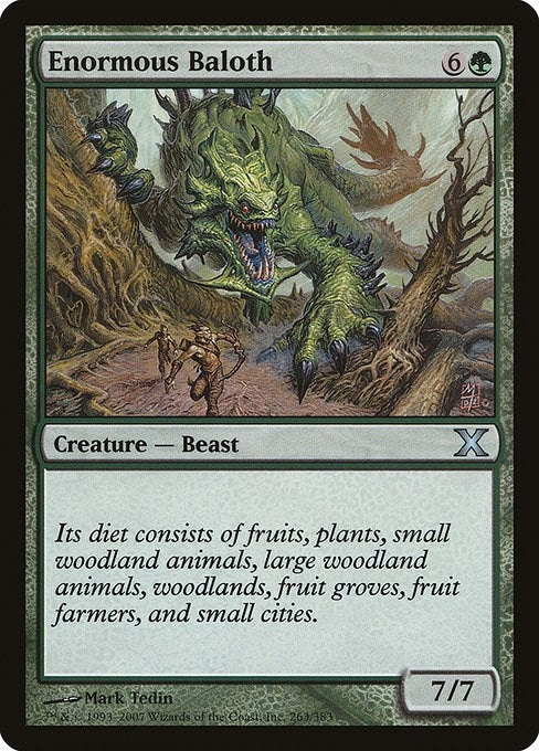 Image for Enormous Baloth (263) - Magic: The Gathering
