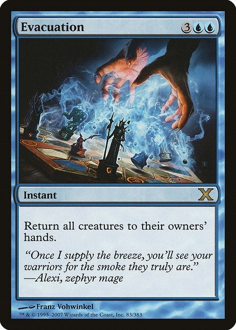 Image for Evacuation (83) - Magic: The Gathering