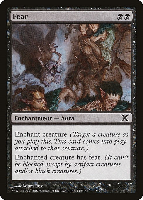 Image for Fear (142) - Magic: The Gathering