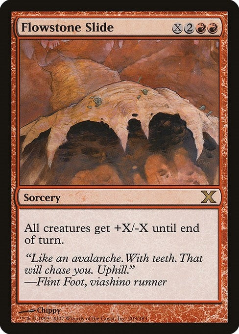 Image for Flowstone Slide (203) - Magic: The Gathering