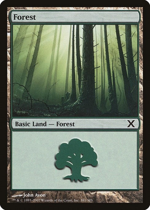 Image for Forest (381) (381) - Magic: The Gathering