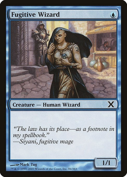 Image for Fugitive Wizard (86) - Magic: The Gathering