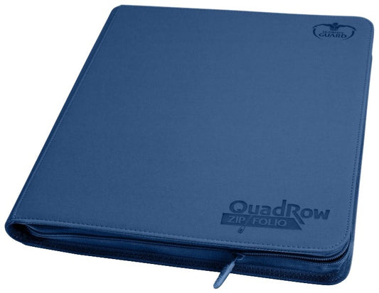 Image for Binder - 12-Pocket QuadRow ZipFolio XenoSkin - Dark Blue - Storage Albums