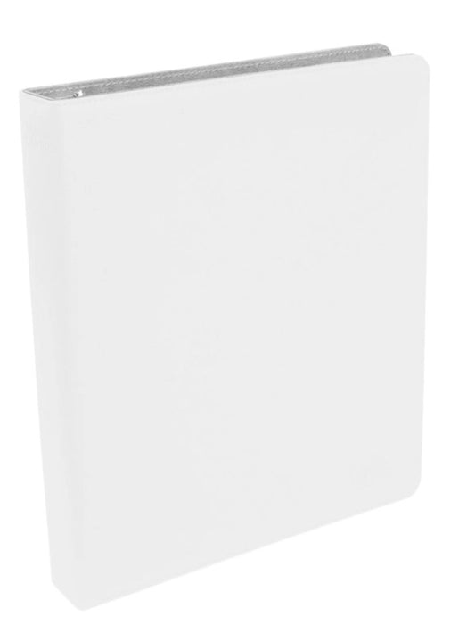 Image for Card Album - Supreme Collector's Album 3-Ring XenoSkin Slim - White - Storage Albums