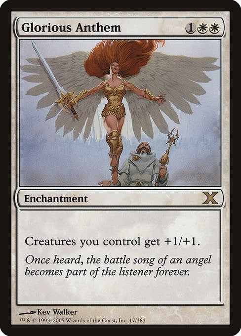Image for Glorious Anthem (17) - Magic: The Gathering