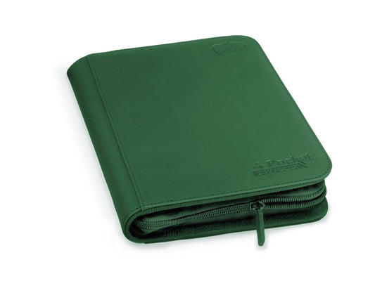 Image for Portfolio - 4-Pocket ZipFolio XenoSkin - Green - Storage Albums