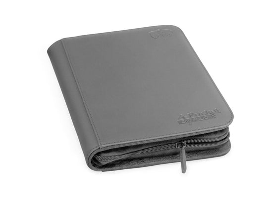 Image for Portfolio - 4-Pocket ZipFolio XenoSkin - Grey - Storage Albums