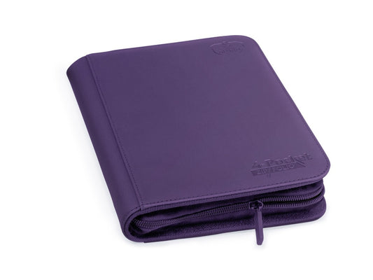 Image for Portfolio - 4-Pocket ZipFolio XenoSkin - Purple - Storage Albums