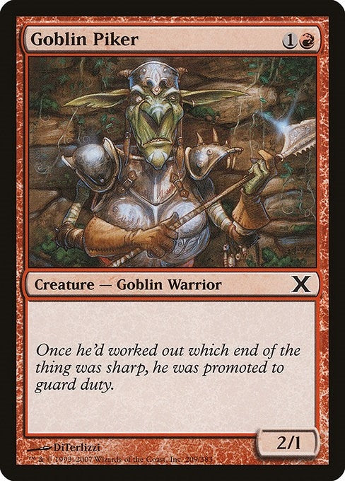 Image for Goblin Piker (209) - Magic: The Gathering