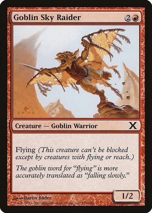 Image for Goblin Sky Raider (210) - Magic: The Gathering