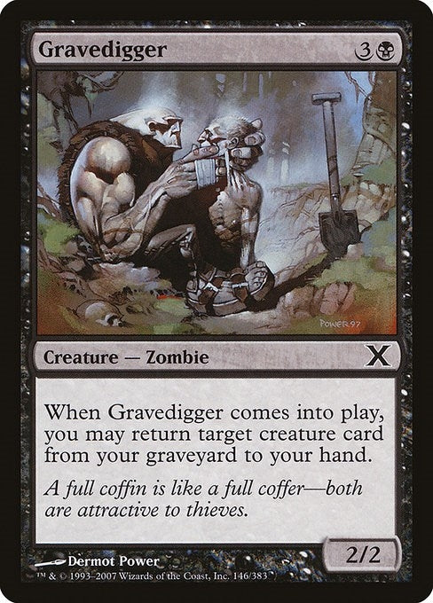 Image for Gravedigger (146) - Magic: The Gathering