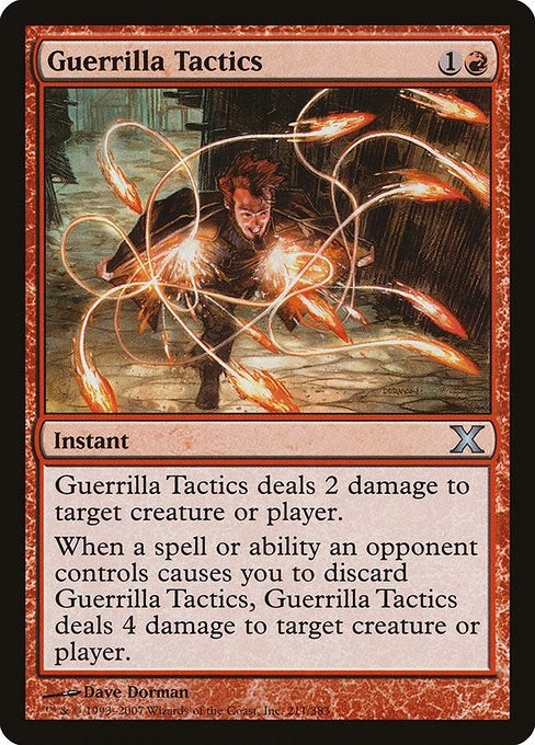 Image for Guerrilla Tactics (211) - Magic: The Gathering
