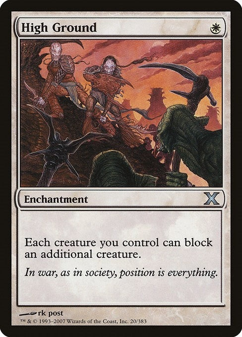 Image for High Ground (20) - Magic: The Gathering