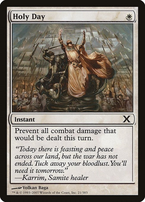 Image for Holy Day (21) - Magic: The Gathering