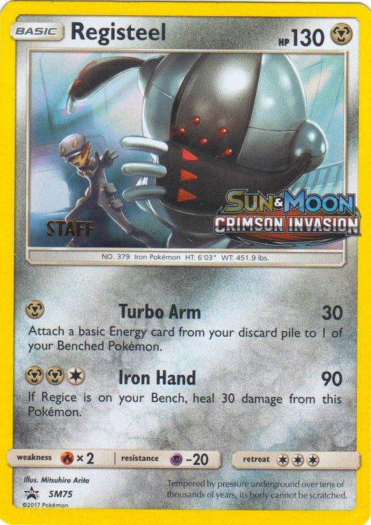 Image for Registeel - SM75 (Prerelease) [Staff] (SM75) - Pokemon