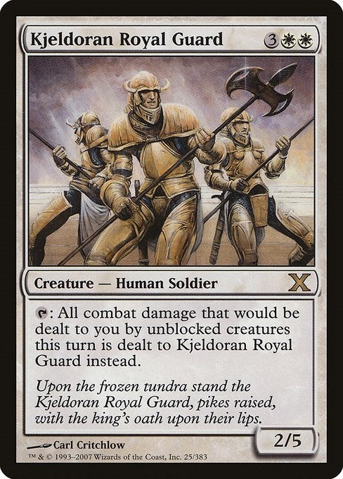 Image for Kjeldoran Royal Guard (25) - Magic: The Gathering