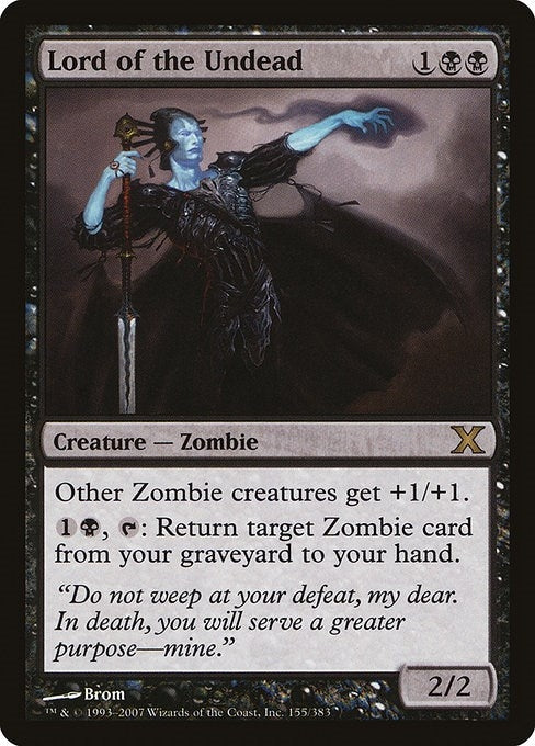 Image for Lord of the Undead (155) - Magic: The Gathering