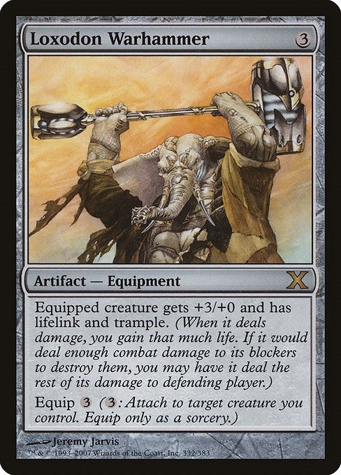 Image for Loxodon Warhammer (332) - Magic: The Gathering