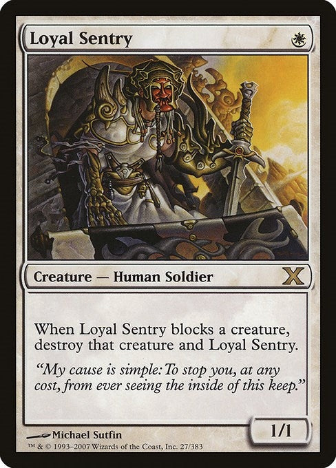 Image for Loyal Sentry (27) - Magic: The Gathering