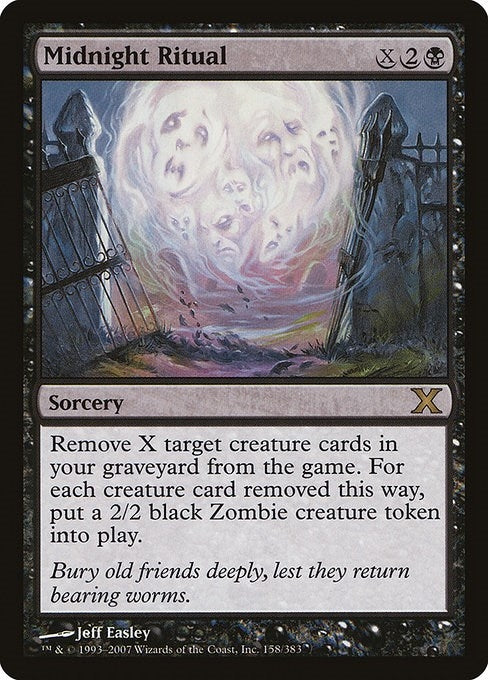 Image for Midnight Ritual (158) - Magic: The Gathering