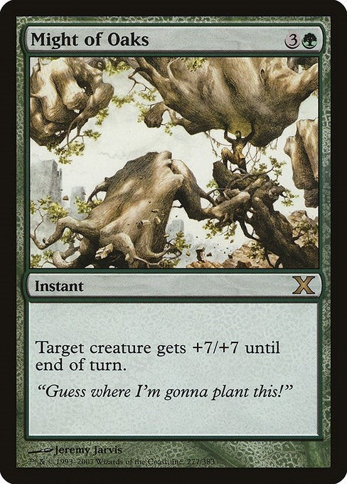 Image for Might of Oaks (277) - Magic: The Gathering