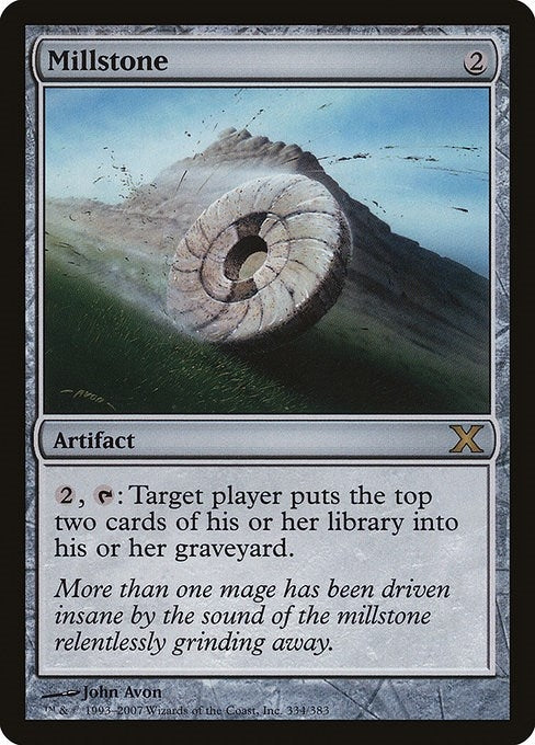 Image for Millstone (334) - Magic: The Gathering