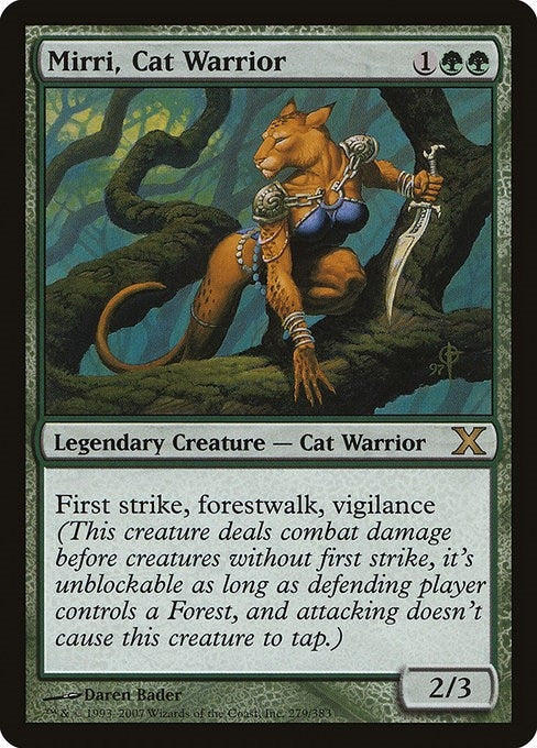 Image for Mirri, Cat Warrior (279) - Magic: The Gathering