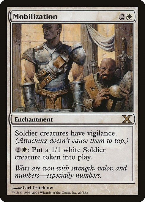 Image for Mobilization (29) - Magic: The Gathering