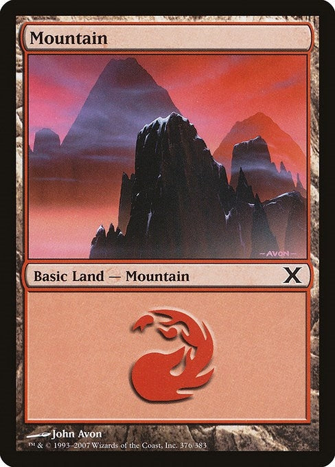 Image for Mountain (376) (376) - Magic: The Gathering