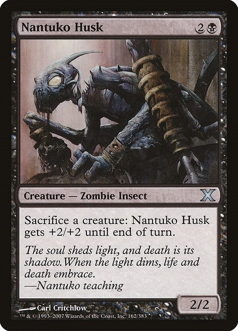 Image for Nantuko Husk (162) - Magic: The Gathering