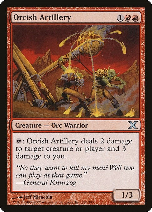 Image for Orcish Artillery (220) - Magic: The Gathering
