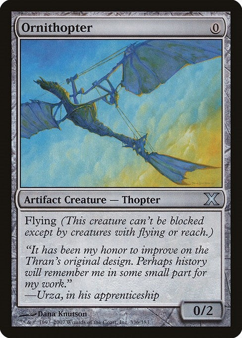 Image for Ornithopter (336) - Magic: The Gathering