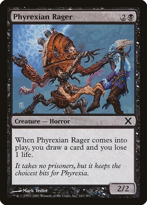 Image for Phyrexian Rager (167) - Magic: The Gathering
