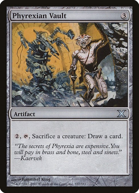 Image for Phyrexian Vault (337) - Magic: The Gathering