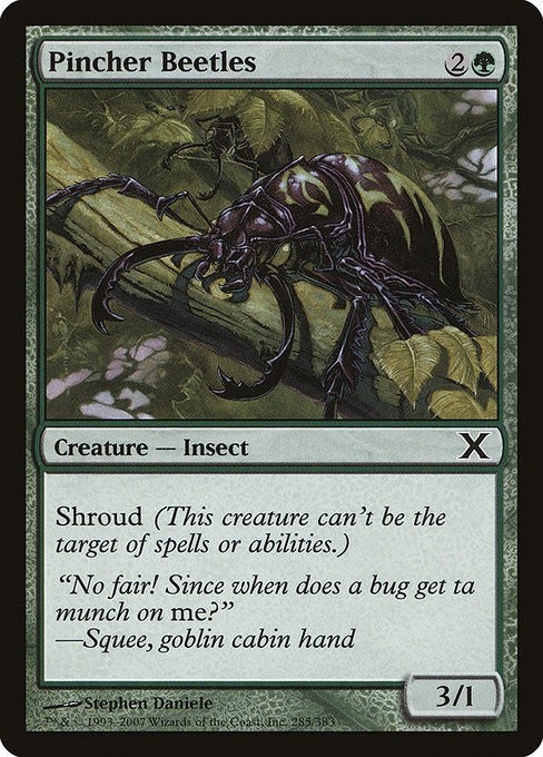 Image for Pincher Beetles (285) - Magic: The Gathering